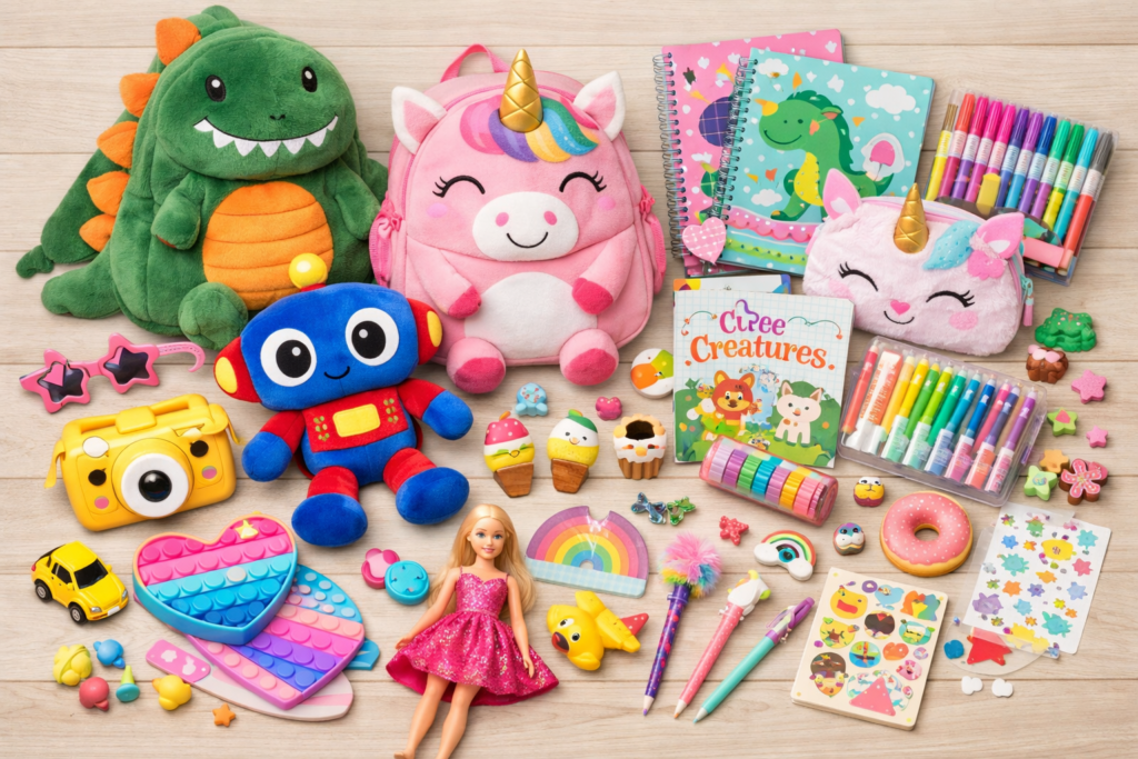 At the Liveli Store we offer a variety of kids products from gifts to stationaries that are cute, interactive and educational